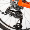 Lekki rower dla dzieci i młodzieży KUbikes 26 Czarno-Czerwony