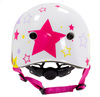Kask regulowany dla dzieci SFR Adjustable Kids Helmet Biało-Różowy