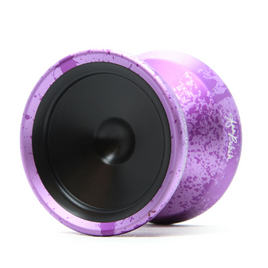 Yoyo dla zaawansowanych YoYoFactory Czech Point Pivot Fioletowo-Czarny Splash