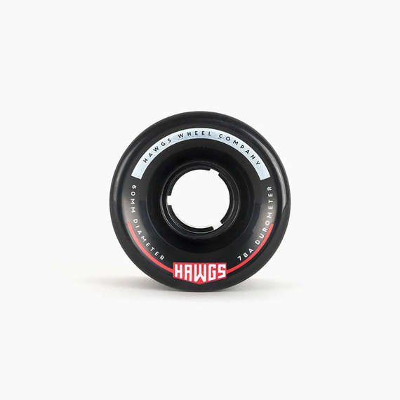 Koła Longboardowe Hawgs Chubby 60mm 78A Czarne