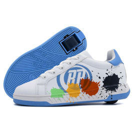 Butorolki Breezy Rollers Splash Biało-Jasnoniebieski