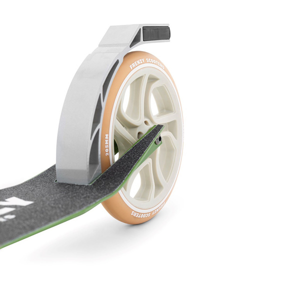 Hulajnoga Miejska Rekreacyjna Frenzy 205 mm Dual Brake V4 Recreational Scooter Zielony 