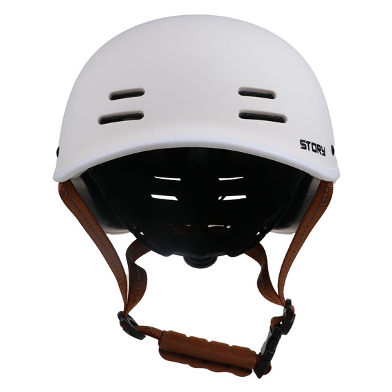 Kask Story Retro Certified Helmet Biały