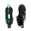 Rolki regulowane Story Motion Adjustable Inline Skates Czarno-Niebiesko-Czarny
