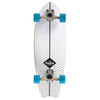 Deska Surfskate Mindless Surf Skate Fish Tail Biała 29,5"