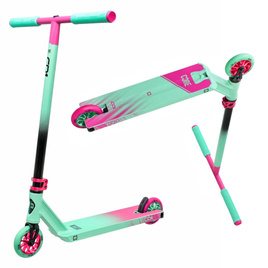 Hulajnoga Wyczynowa CORE CD1 Complete Stunt Scooter Błękitno-Różowy wys. 81 cm