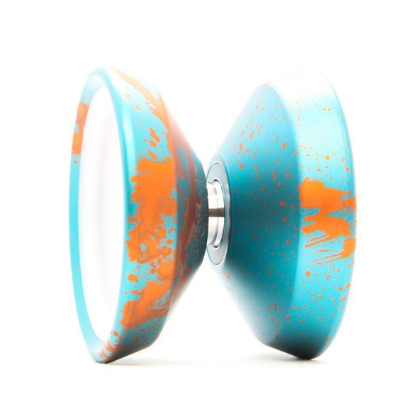 Yoyo Metalowe Yoyo CzechPoint Pivot - Aqua Orange White
