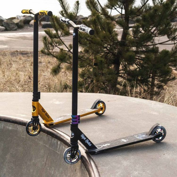 Hulajnoga Wyczynowa Story High Roller Black Neo Wys. 84 cm