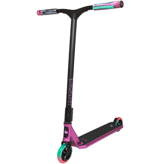 Hulajnoga Wyczynowa NKD RIZZ Stunt Scooter Fioletowy 85 cm