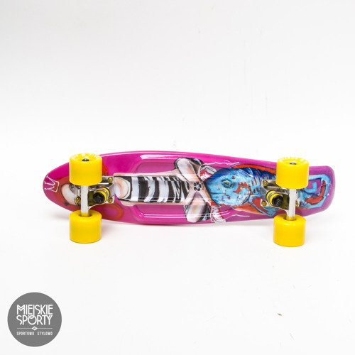 Fish skateboards 2015 Art Fish Girl / Silver / Yellow