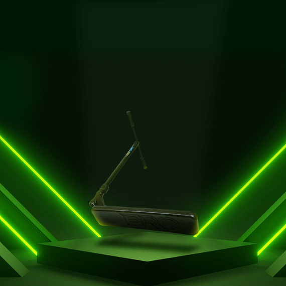 Hulajnoga Wyczynowa na trampolinę NKD Pro Trampoline Czarny wys. 82 cm