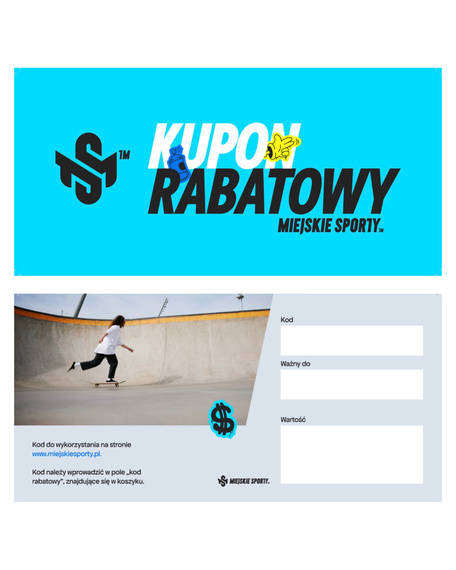 Karta podarunkowa Kupon rabatowy 500 zł