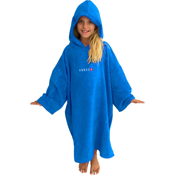Poncho dla dzieci Annox Deluxe Kids Niebieski