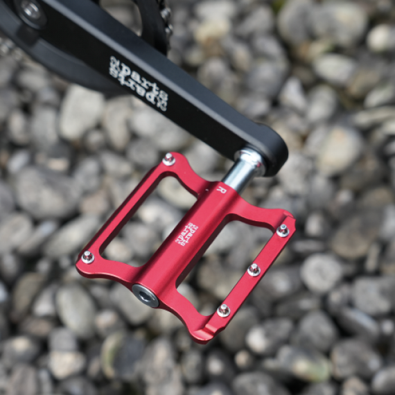 Superlekki rower dla dzieci KUbikes 20S DISC Turkusowo-Czerwony