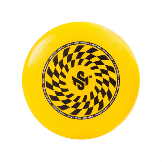 Frisbee Ultimate dysk do rzucania Miejskie Sporty żółty 175g