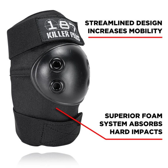 Ochraniacze na łokcie 187 Killer Pads Elbow Pad Czarny