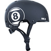 Kask Na Deskorolkę Hulajnogę NKX Brain Saver Czarny 8 Ball