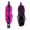 Rolki regulowane Story Motion Adjustable Inline Skates Czarno-Różowo-Tęczowy