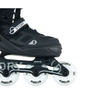 Rolki regulowane Story Fusion Adjustable Inline Skates Czarno-Biały LED
