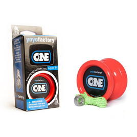 Yoyo dla początkujących 2 łożyska YoYoFactory ONE Czerwony