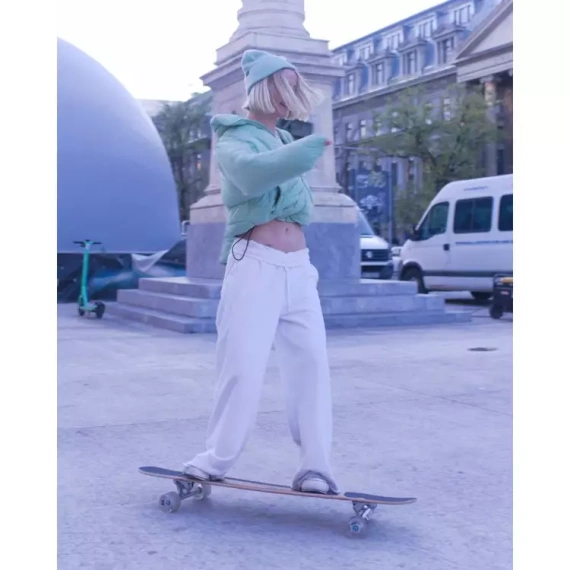Longboard do Dancingu NKX Vegas Miętowy 112 cm