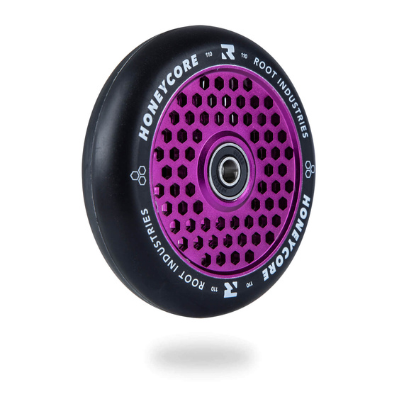 Koła do Hulajnogi Root Industries Honeycore Black Pro Scooter Wheels 2-Pack Fioletowy 110 mm (2 szt.)