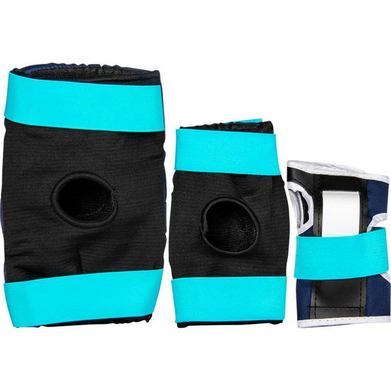 Zestaw ochraniaczy dla dzieci NKX Kids 3-Pack Pro Granatowo-Miętowe M