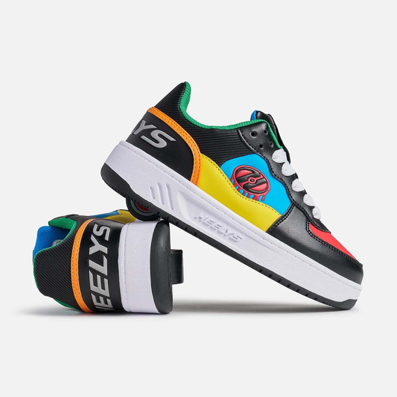 Butorolki Heelys Rezerve Low Czarny/Czerwony/Turkusowy/Żółty