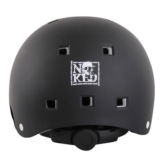 Kask Na Deskorolkę Hulajnogę NKX Brain Saver Czarny Skull 