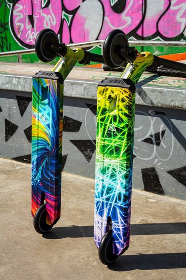 Hulajnoga Wyczynowa 86,5 cm SLAMM Strobe V4 Laser