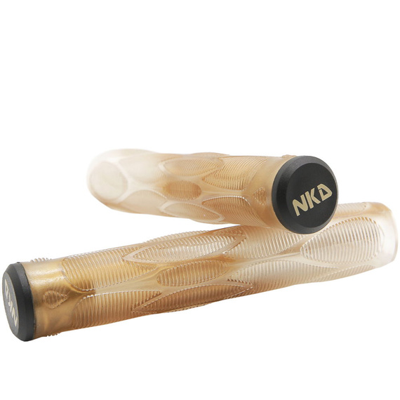 Gripy Rączki do Hulajnogi Wyczynowej NKD Park Stunt Scooter Grips Złoty 165 mm