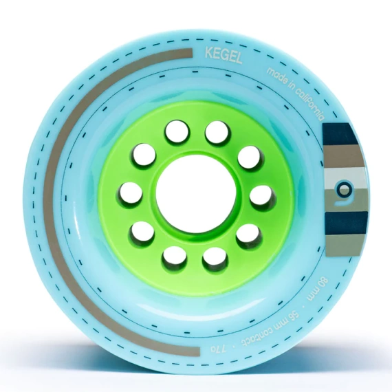 Koła do longboardu Orangatang Kegel Wheels Niebieski 80 mm 77A