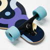 Longboard CHILLAX TYPO PURPLE 106,5 cm + T-tool 