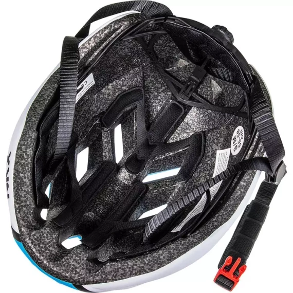 Kask Rowerowy NKX Urban Biało-Niebieski L/XL