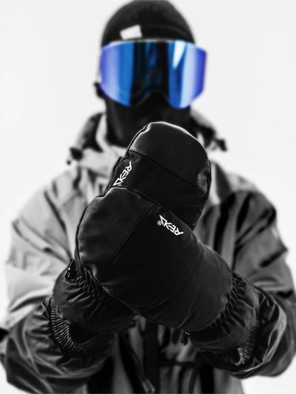 Rękawice REKD Icon Over Cuff Snow Mitts S Czarne