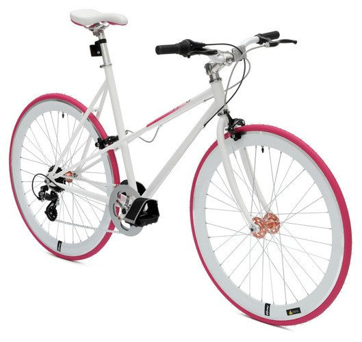Rower Damka Cheetah Ladies Red