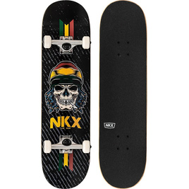 Kompletna Deskorolka NKX Rasta Royal Series Skull 8.25"