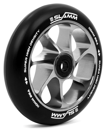 Koło do Hulajnogi Slamm Team Wheel Czarno-Srebrny 110 mm (1 szt.)