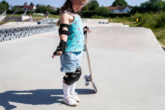 Ochraniacze REKD Junior Heavy Duty Triple Pad Set L Czarne