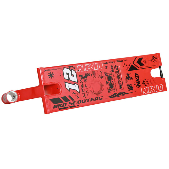 Podest Deck do Hulajnogi Wyczynowej NKD Matis Neyroud Scooter Deck Czerwony 590 mm