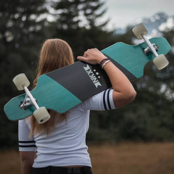 Longboard na początek NKX Fearless Niebieski z Klonu Kanadyjskiego 101 cm