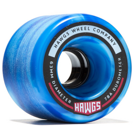Kółka Longboardowe Hawgs Fatty Sky Blue Swirl 63 mm 78A