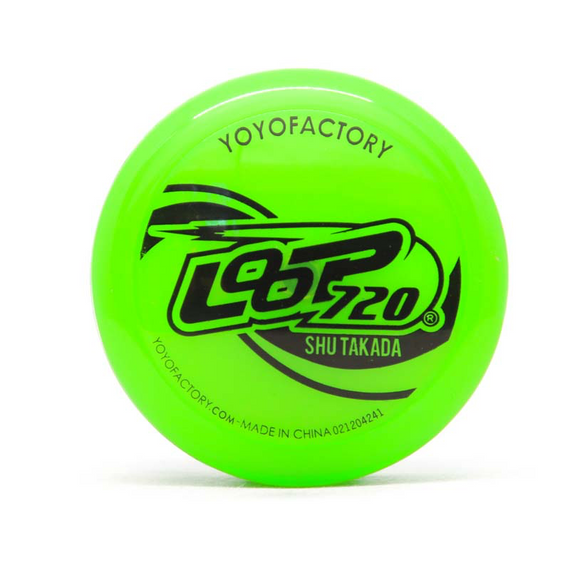 Yoyo do Loopowania YoYoFactory Loop 720 Shu Takada Signature Rayon Vert Zielony