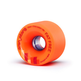 Koła do longboardu Orangatang Fat Free Wheels Pomarańczowy 65 mm 80A