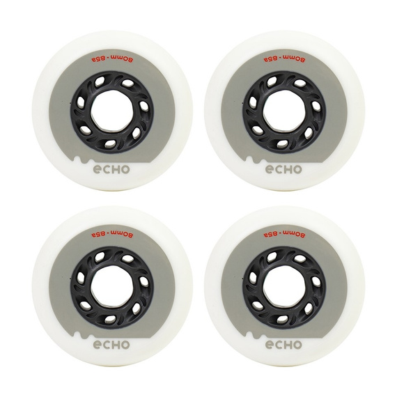 Kółka do rolek Echo Drift Wheels Biało-Kremowy 80 mm (4 szt.)
