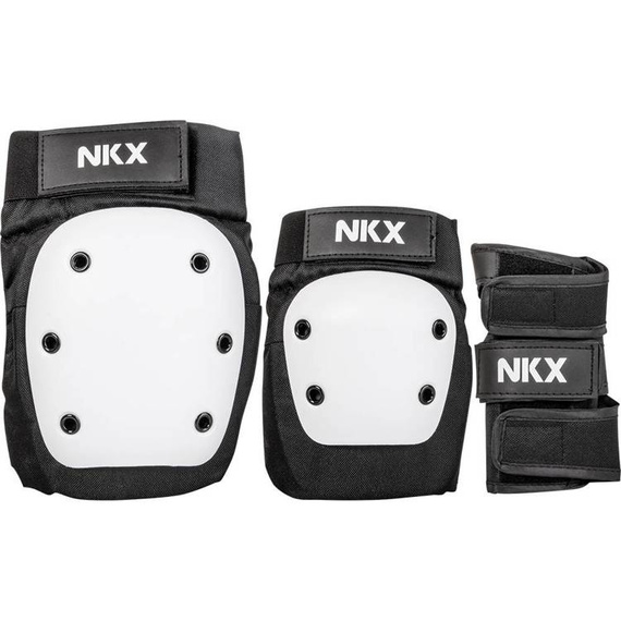Zestaw ochraniaczy NKX 3-Pack Pro Czarno-Białe S