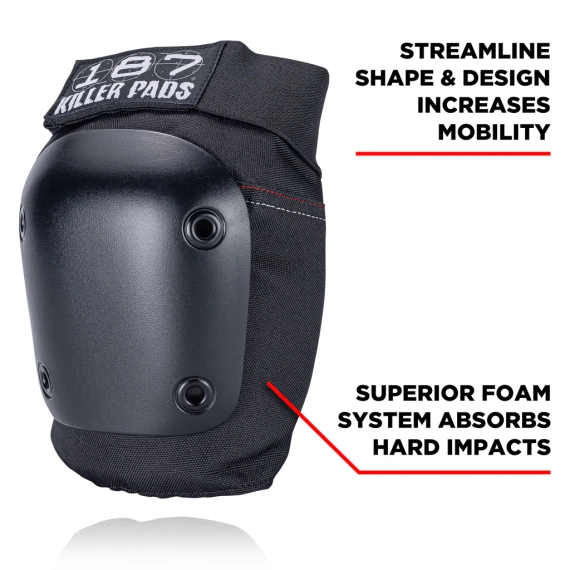 Ochraniacze na kolana 187 Killer Pads Fly Knee Pad Czarny
