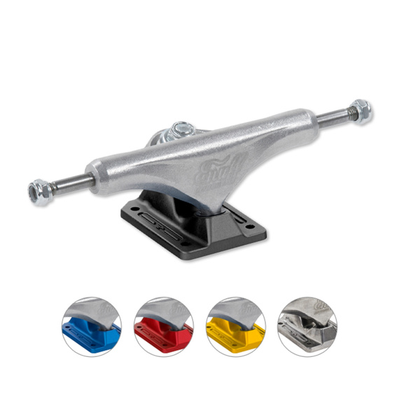 Trucki do deskorolki Enuff Decade Pro Satin Trucks Srebrno-Czarny 129 mm