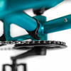 Superlekki rower dla dzieci KUbikes 20L Turkusowy