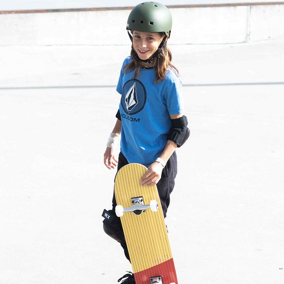 Kask Na Deskorolkę Hulajnogę NKX Brain Saver Olive L